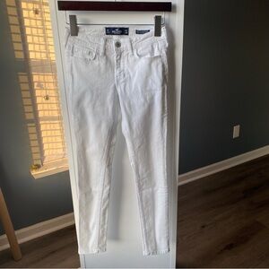 Hollister White Skinny Jeans